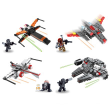 Самостоятельная сборка игрушек Звездных войн с 4 дизайнами 10249225
